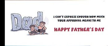 (11001) Father`s Day Cover